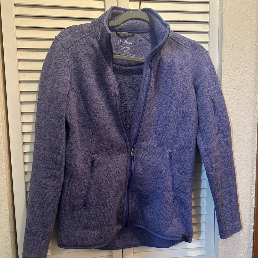 L.L. Bean Women's Blue Ski Jacket - Picture 2 of 10